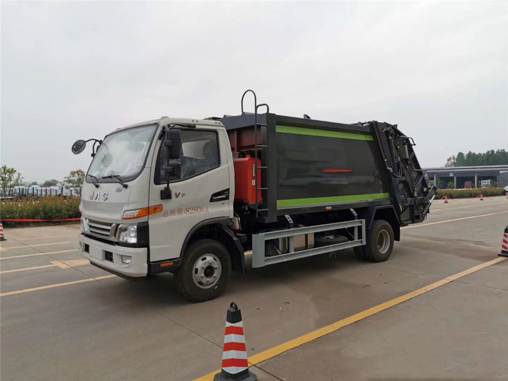 國六8立方江淮V7壓縮垃圾車
